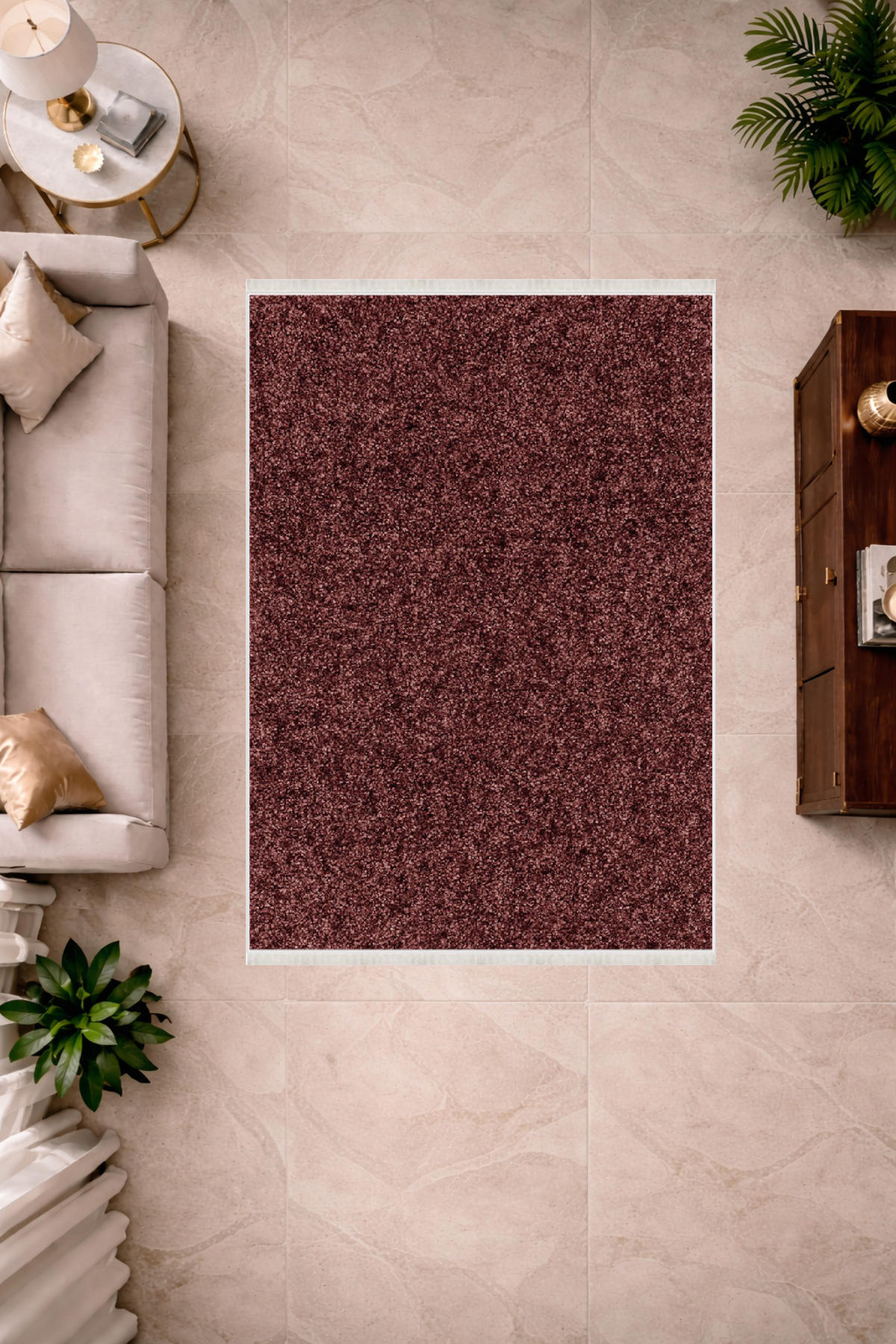 FLACHTEPPICH Wohnzimmer 120/180cm BRAUN - Braun, Textil (120/180cm) - ROLFNERS