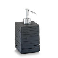 SEIFENSPENDER, Schiefer-Optik - Schwarz - Schwarz, Stein (8/16/8cm)