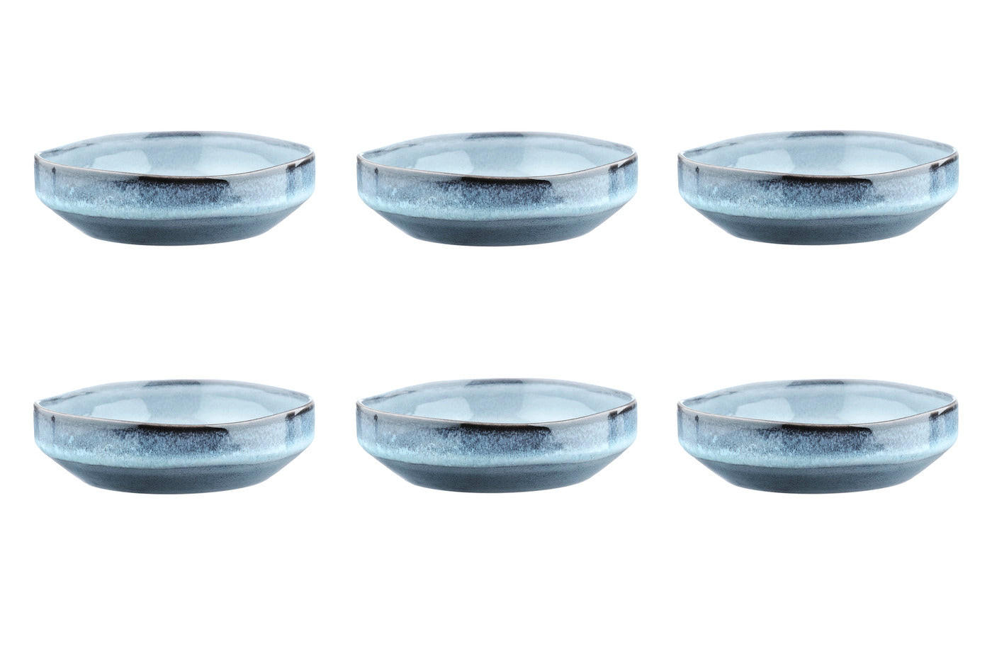 SCHALEN Genesis Ø17cm - 6er-Set - Meer - Blau, Keramik (17cm) - Björn