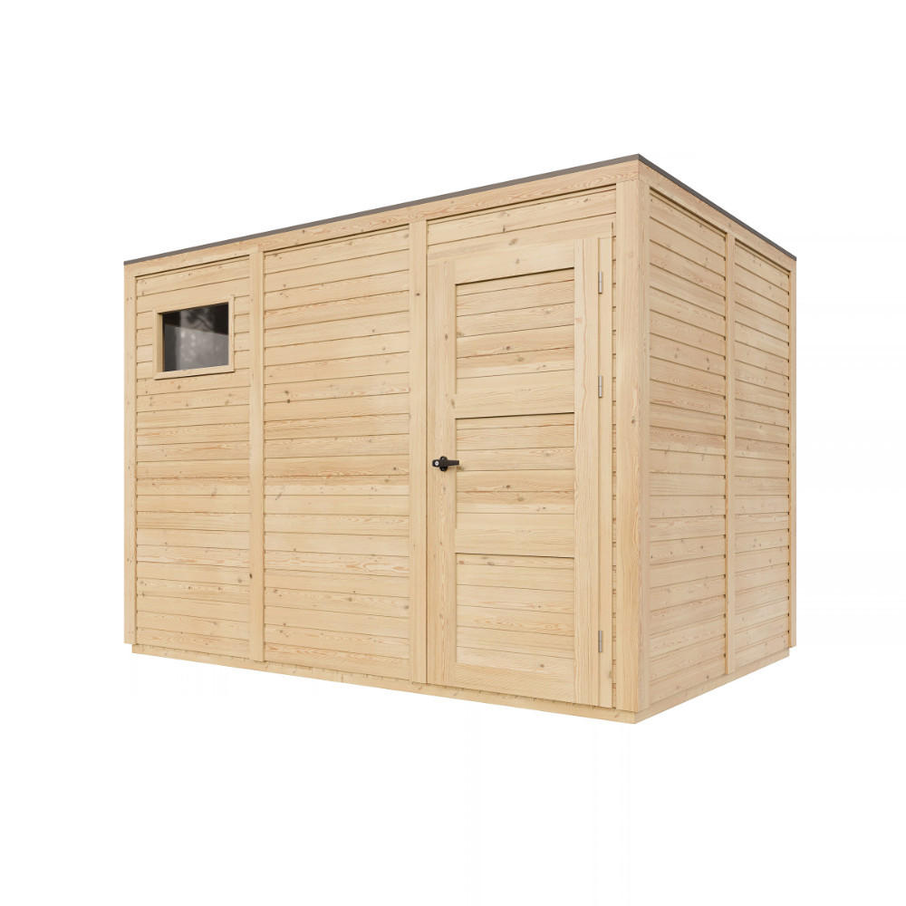 Timbela Gartenhaus Beige 306x210x202 cm