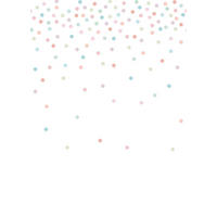 FOTOTAPETE Konfetti Punkte 200 x 279 cm - Pink, Papier (200/279cm) - ESTAhome