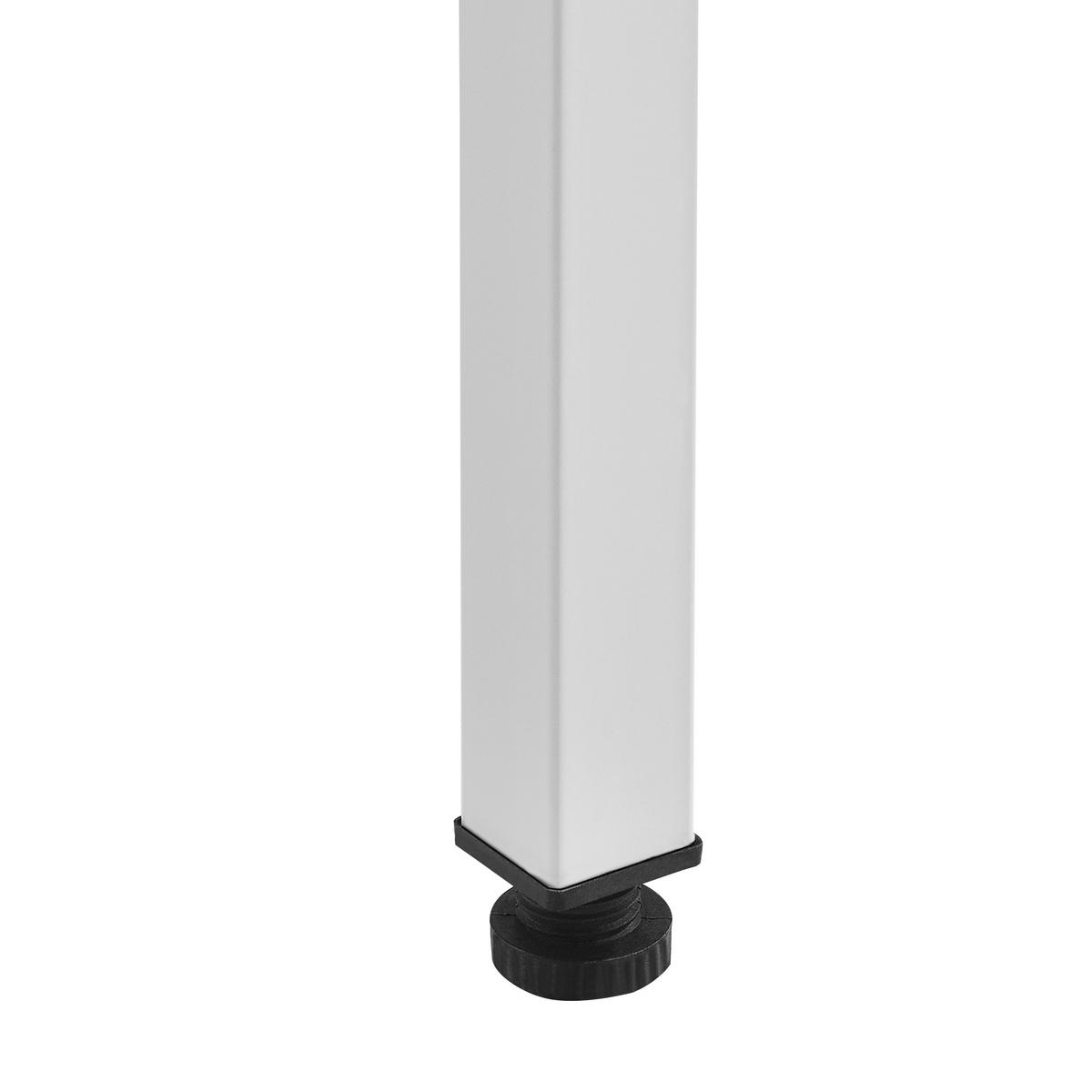 KLAPPTISCH - Weiß, Holzwerkstoff/Metall (120/76.4/60cm) - [neu.haus]