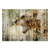 SELBSTKLEBENDE FOTOTAPETE 441/315 cm - Beige/Braun, Textil (441/1cm) - KUNSTLOFT