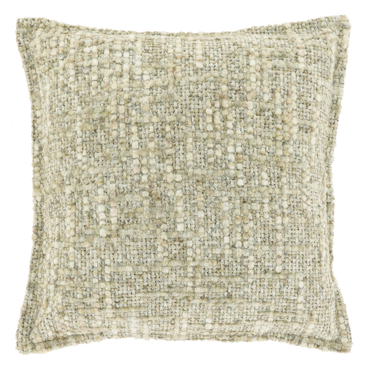 DEKOKISSEN Eva Grau 45/45/8 cm - Grau, Textil (45/45cm) - Unique Living
