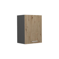HÄNGESCHRANK R-Line Artisan-Eiche 45 cm - Anthrazit/Eiche Artisan, Holzwerkstoff (45/60/31cm) - Vicco