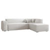 ECKSOFA Lordin Premium, Seite: Rechts - Creme, Holz/Textil (267/205cm) - MIRJAN24