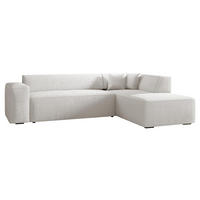 ECKSOFA Lordin Premium, Seite: Rechts - Creme, Holz/Textil (267/205cm) - MIRJAN24