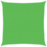 SONNENSEGEL 160 g/m² Hellgrün 4,5x4,5 m HDPE - Grün, Textil (450/450cm) - furnicato