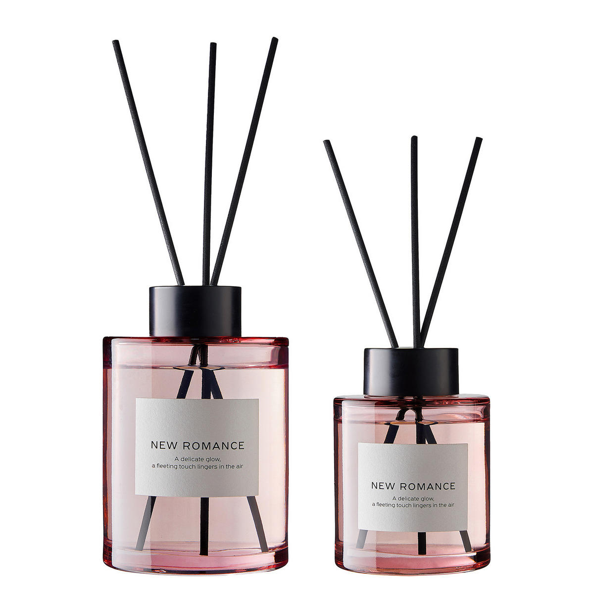 RAUMDUFT Pure Poetry New Romance 300ml - Rosa, Glas (6/20/6cm) - Butlers