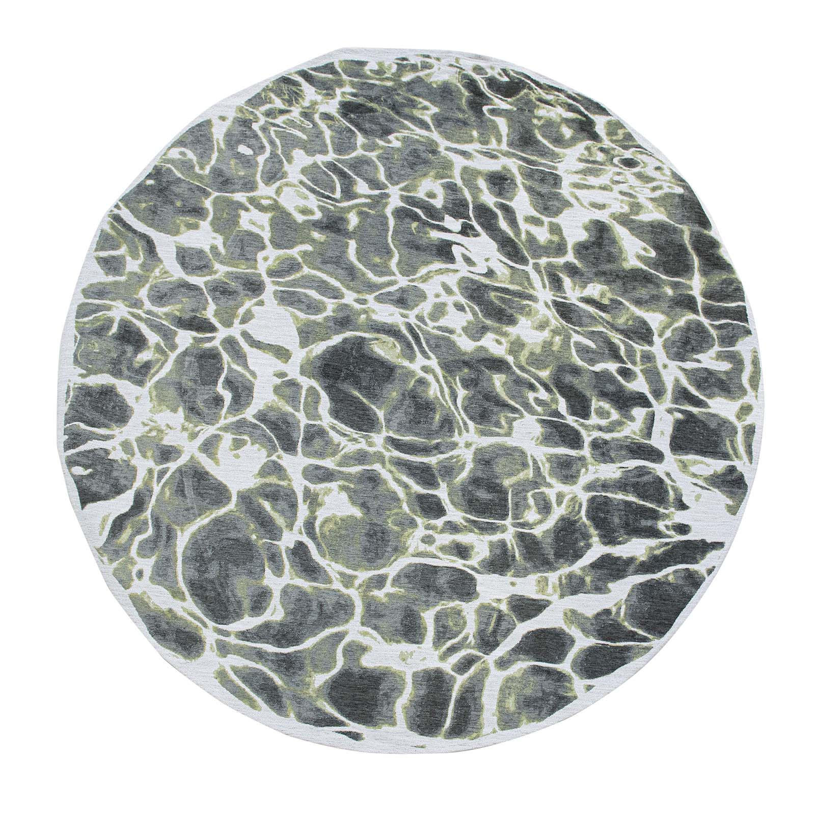 TEPPICH Flachgewebe BROOK Grün 240 x 240 cm - Grün, Textil (240/240cm) - Novatrend