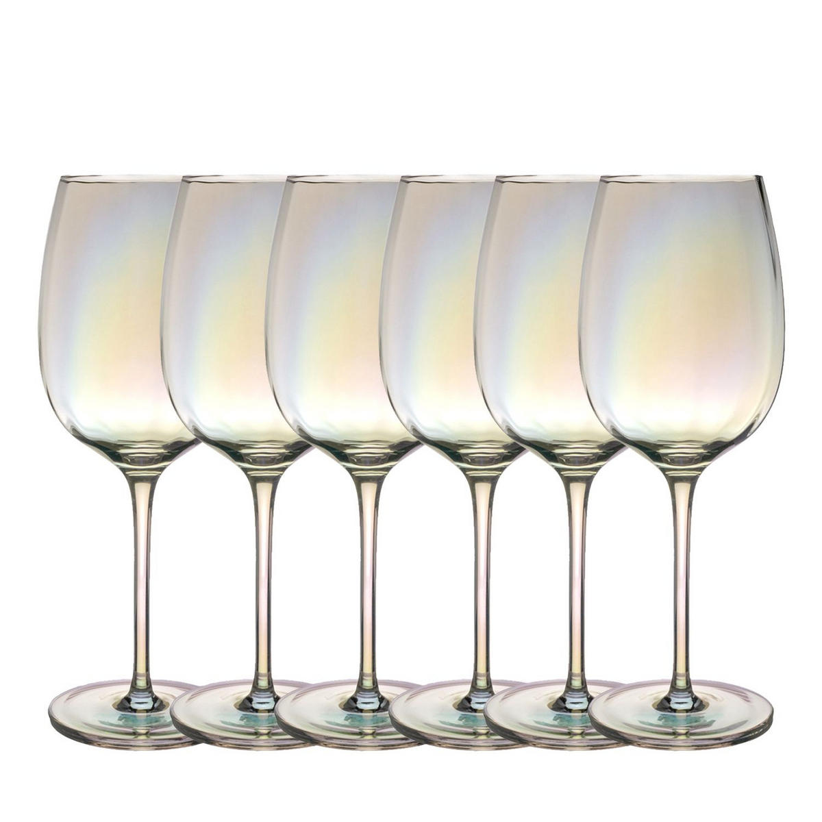 WEINGLAS SET 440 ml (6-tlg.) - Transparent, Glas (0.44L) - Intirilife