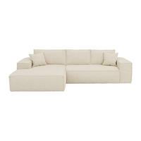 SCHLAFSOFA - 6 Personen - stoff - beige Amelia - Beige, Textil (320/80/165cm) - Vente-Unique