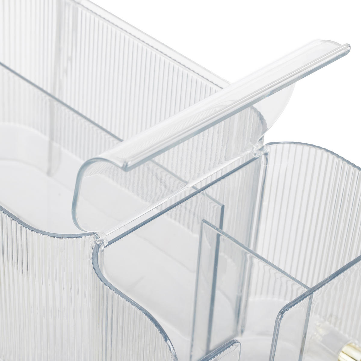 KOSMETIK-ORGANIZER - Transparent, Kunststoff (24/10/12.5cm) - Relaxdays