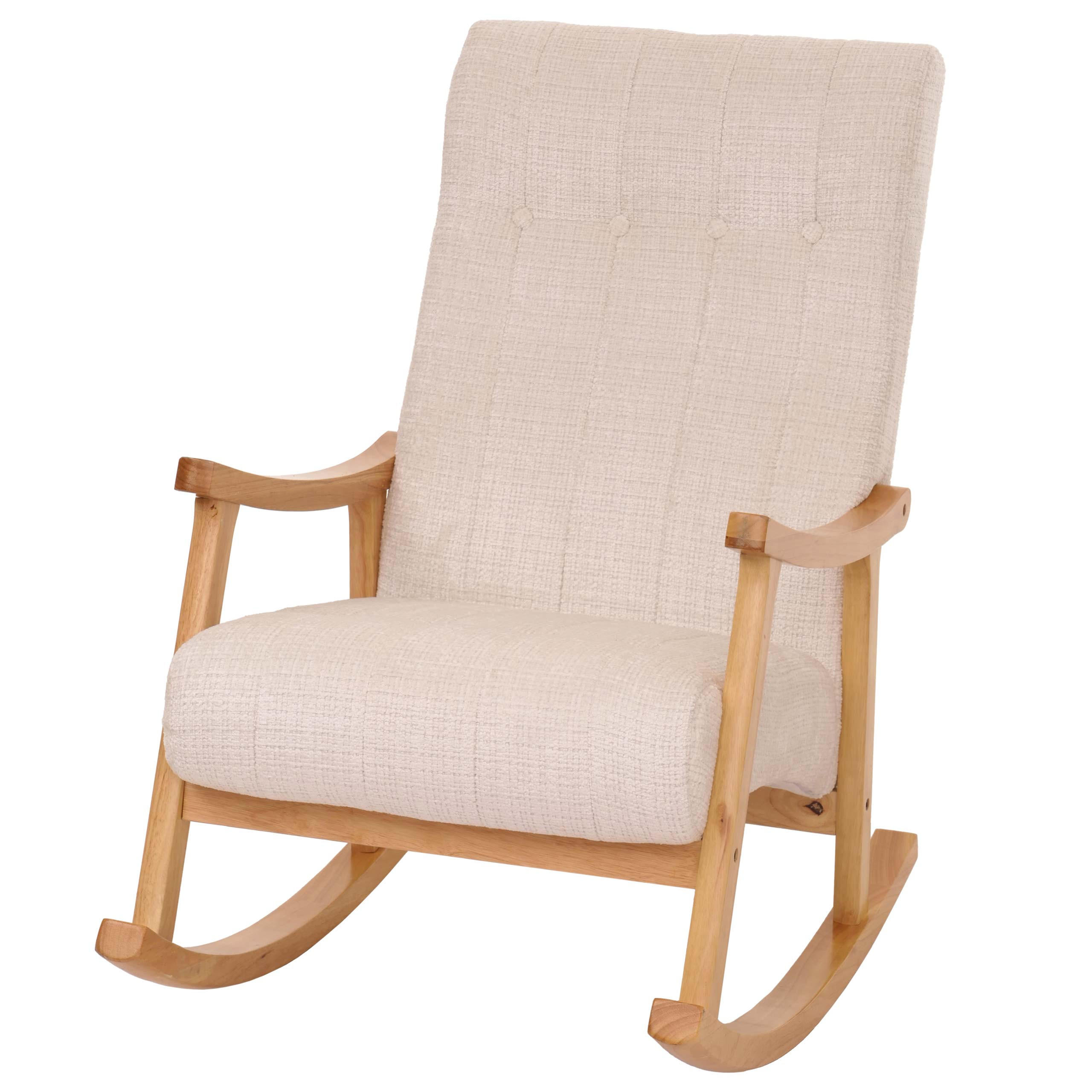 SCHAUKELSTUHL Cremeweiß - Weiß, Textil (64/97/85cm) - MCW