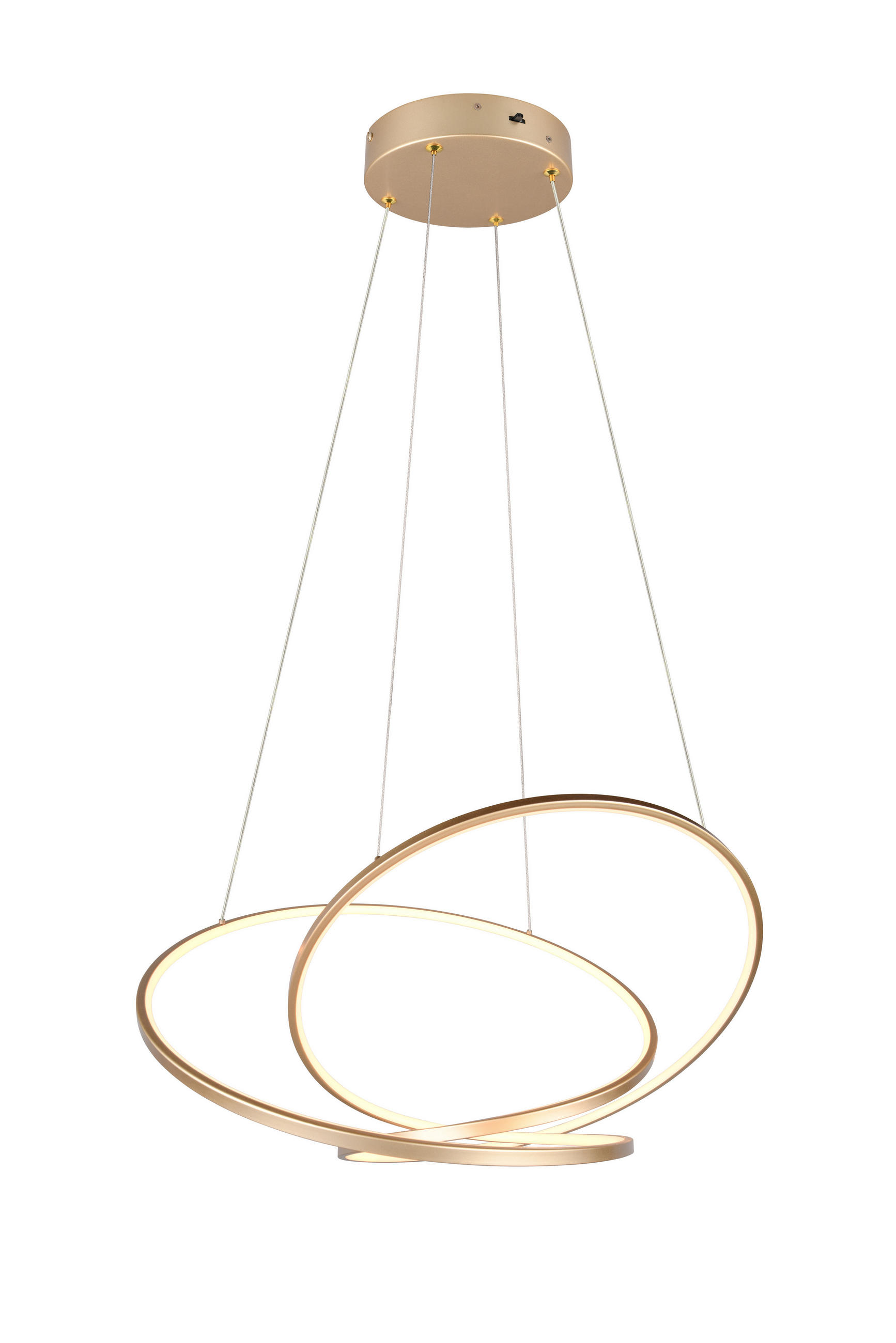 Trio Leuchten Hängelampe Gold 84x150x84 cm