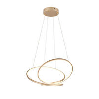 HÄNGELAMPE DARVIN - Gold - 0/0/150 cm - Goldfarben, Metall (84/84/150cm) - Trio Leuchten