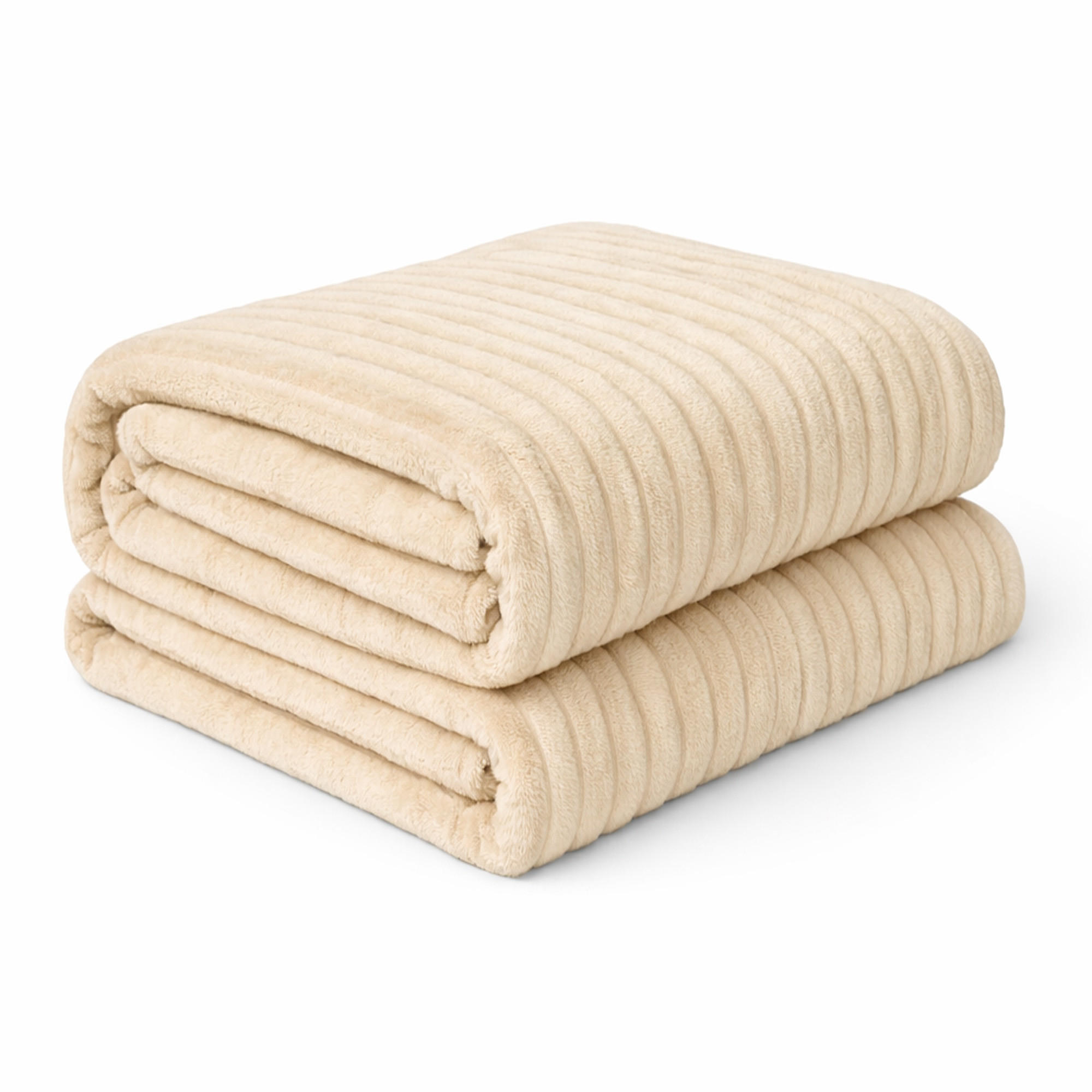 TAGESDECKE Wende-Design 200x220cm Sandbeige - Creme, Kunststoff/Textil (220/200cm)