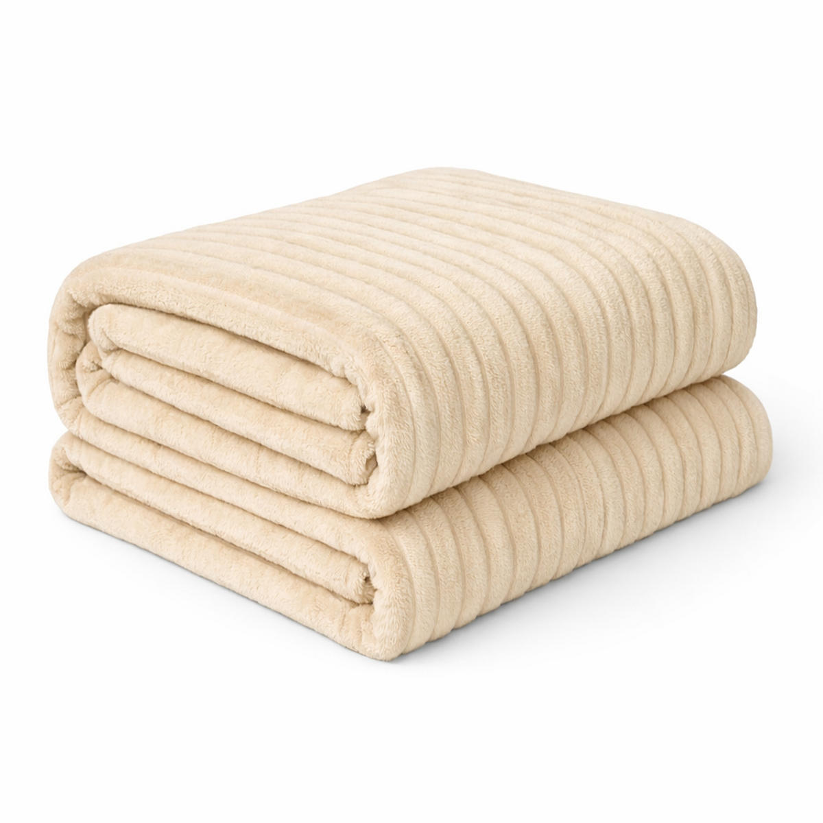 TAGESDECKE Wende-Design 200x220cm Sandbeige - Creme, Kunststoff/Textil (220/200cm)