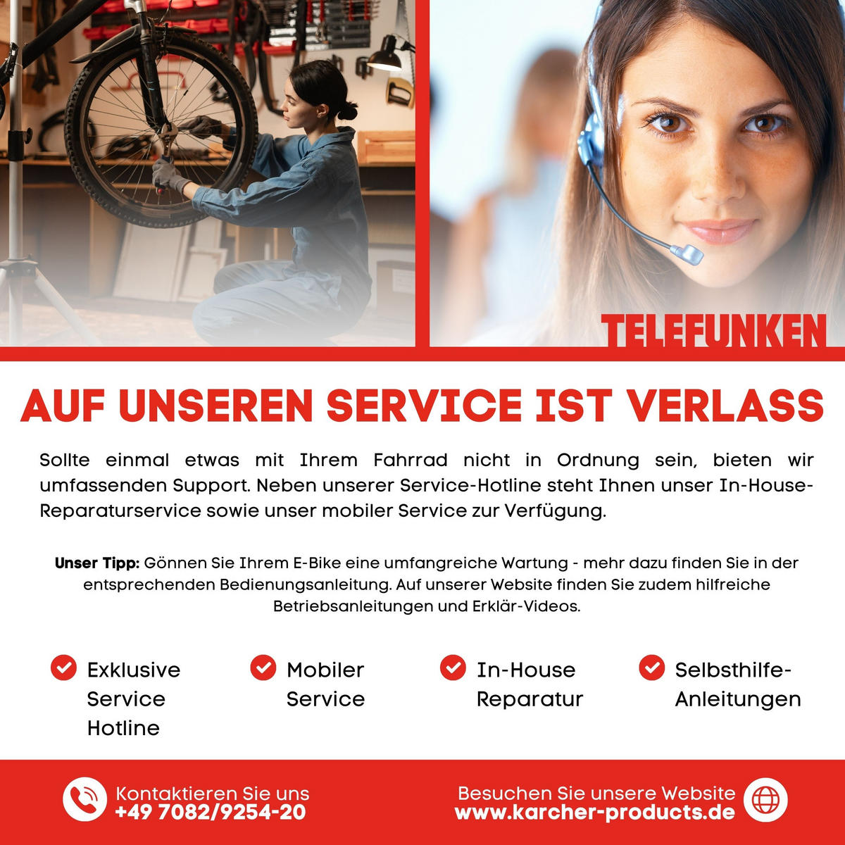 E-BIKE Cityrad Multitalent RC657 28 Zoll Elektrofahrrad 536,5 Wh Frontmotor 7-Gang-Kettenschaltung - Anthrazit, Metall (110cm) - Telefunken