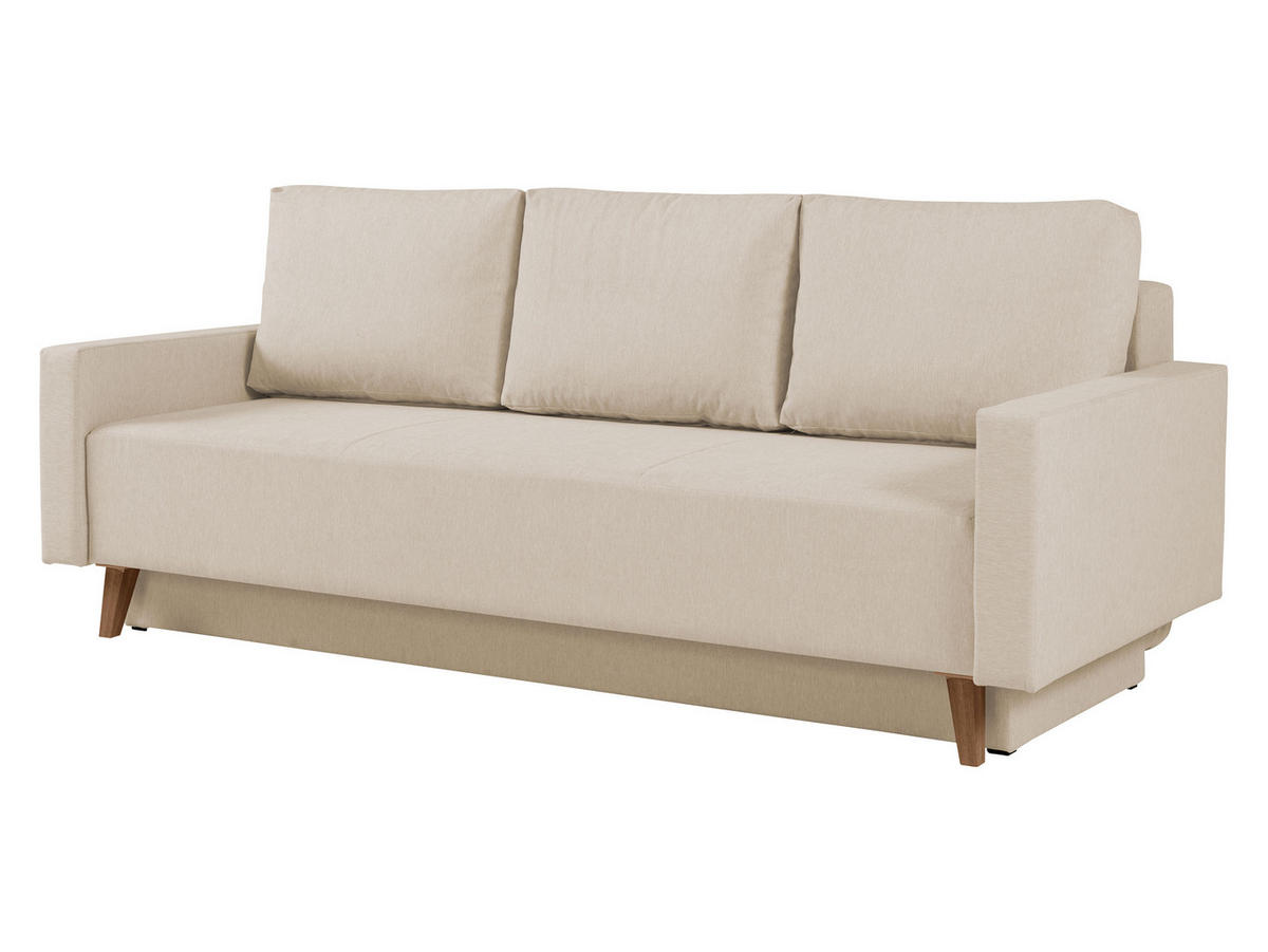 SCHLAFSOFA Oviedo - Naturfarben, Holz/Kunststoff (215/86/95cm) - MIRJAN24