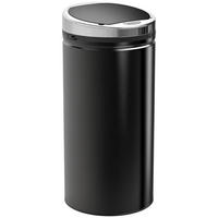 MÜLLEIMER DE-08954 42 L, automatisch mit Bewegungssensor Silber - Schwarz, Metall (30.5/68/30.5cm) - ComfortXL
