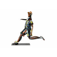 METALLSKULPTUR Bunt 60/60 cm - Multicolor, Metall (1.5/60/35cm) - KUNSTLOFT