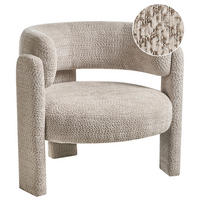 SESSEL Beige Burea - Beige, Textil (80/74/70cm) - Beliani