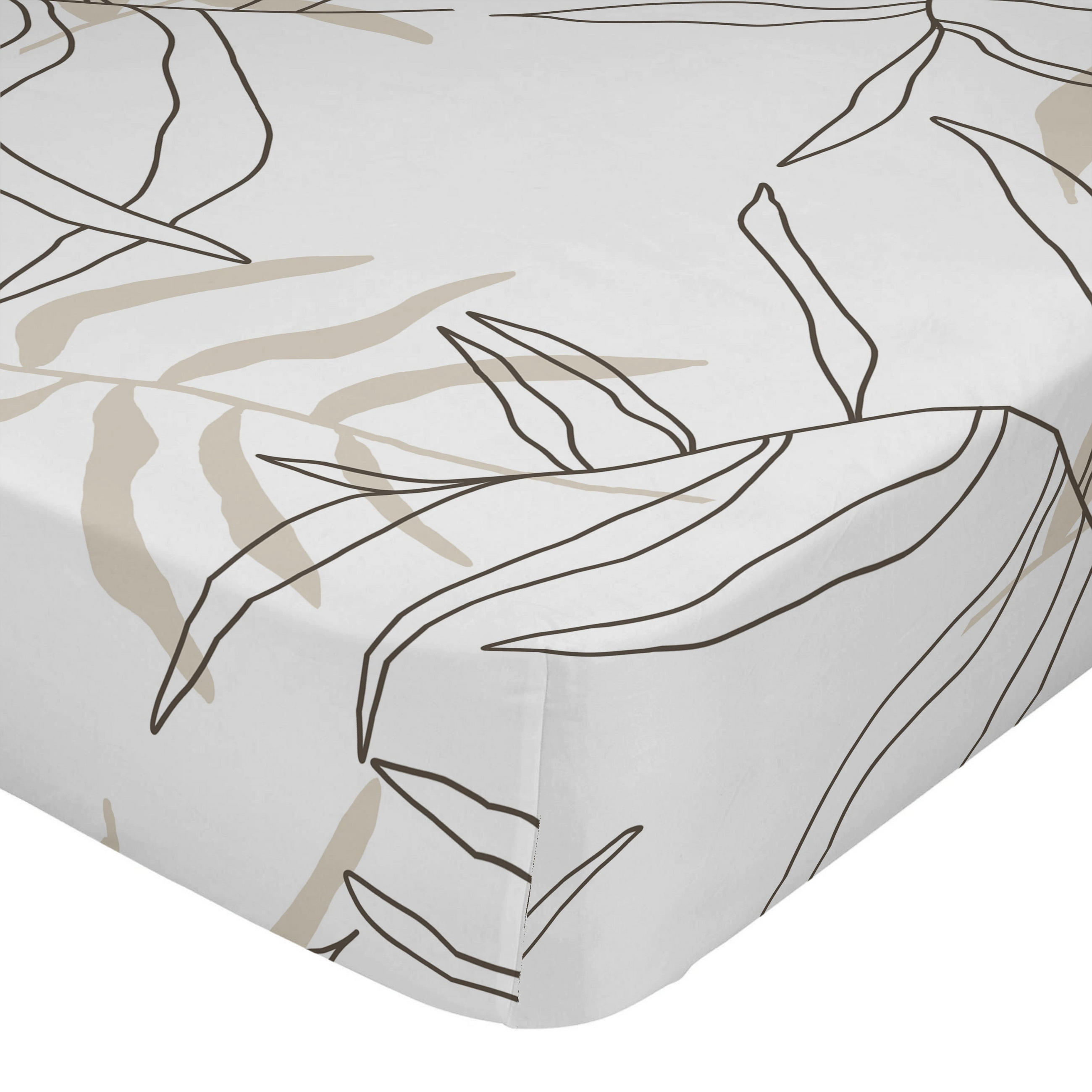 SPANNBETTLAKEN Maple 140x200x32 cm (Bett 135/140) - Multicolor, Textil (140/200cm) - Happy Friday