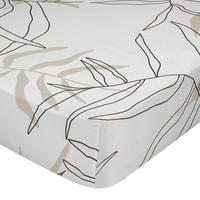 SPANNBETTLAKEN Maple 140x200x32 cm (Bett 135/140) - Multicolor, Textil (140/200cm) - Happy Friday