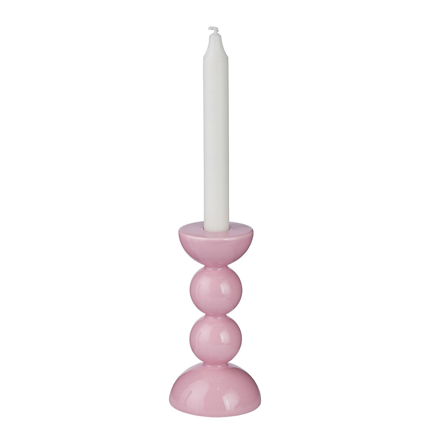 KERZENHALTER Holy Moly - Rosa, Keramik (8/14/8cm) - Butlers