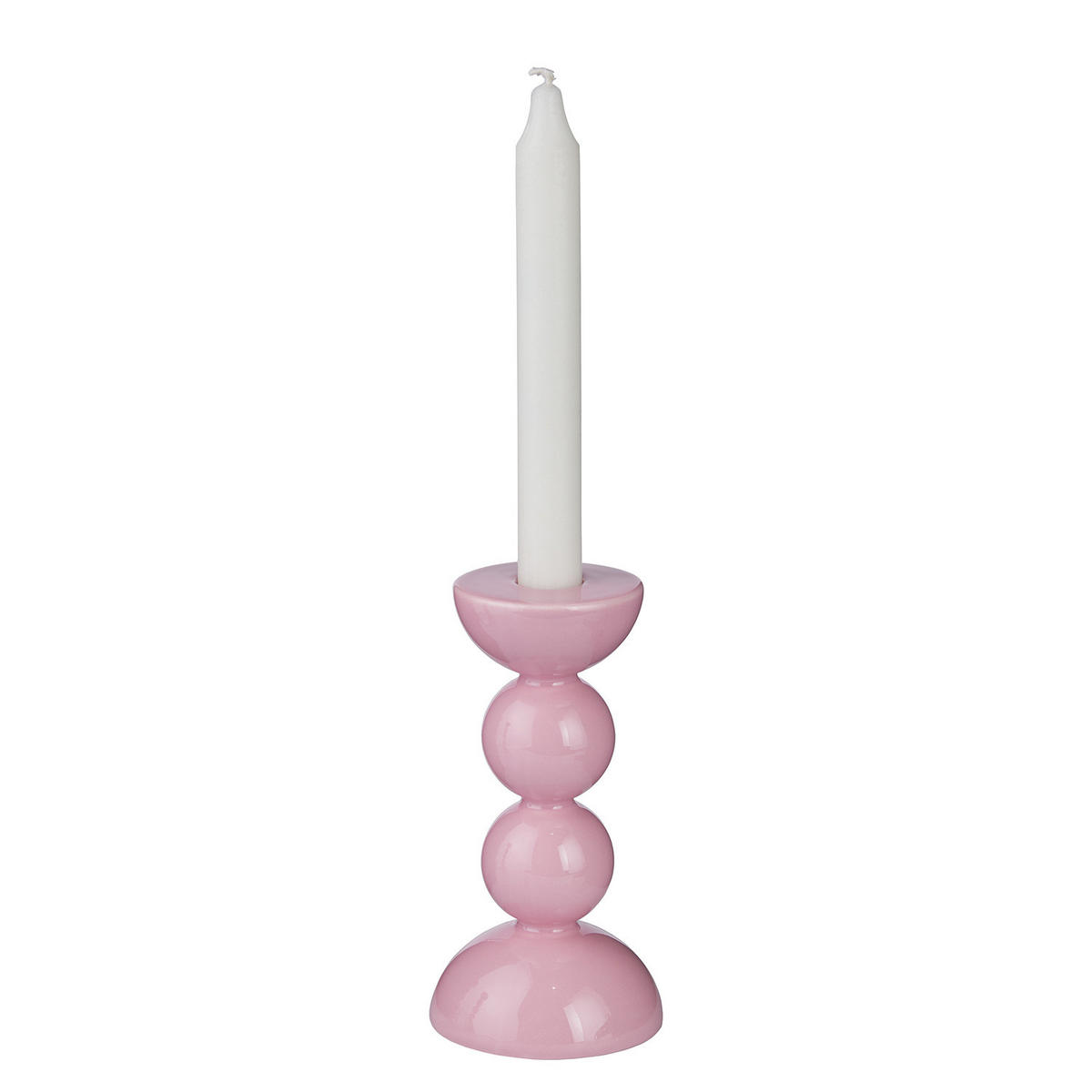 KERZENHALTER Holy Moly - Rosa, Keramik (8/14/8cm) - Butlers