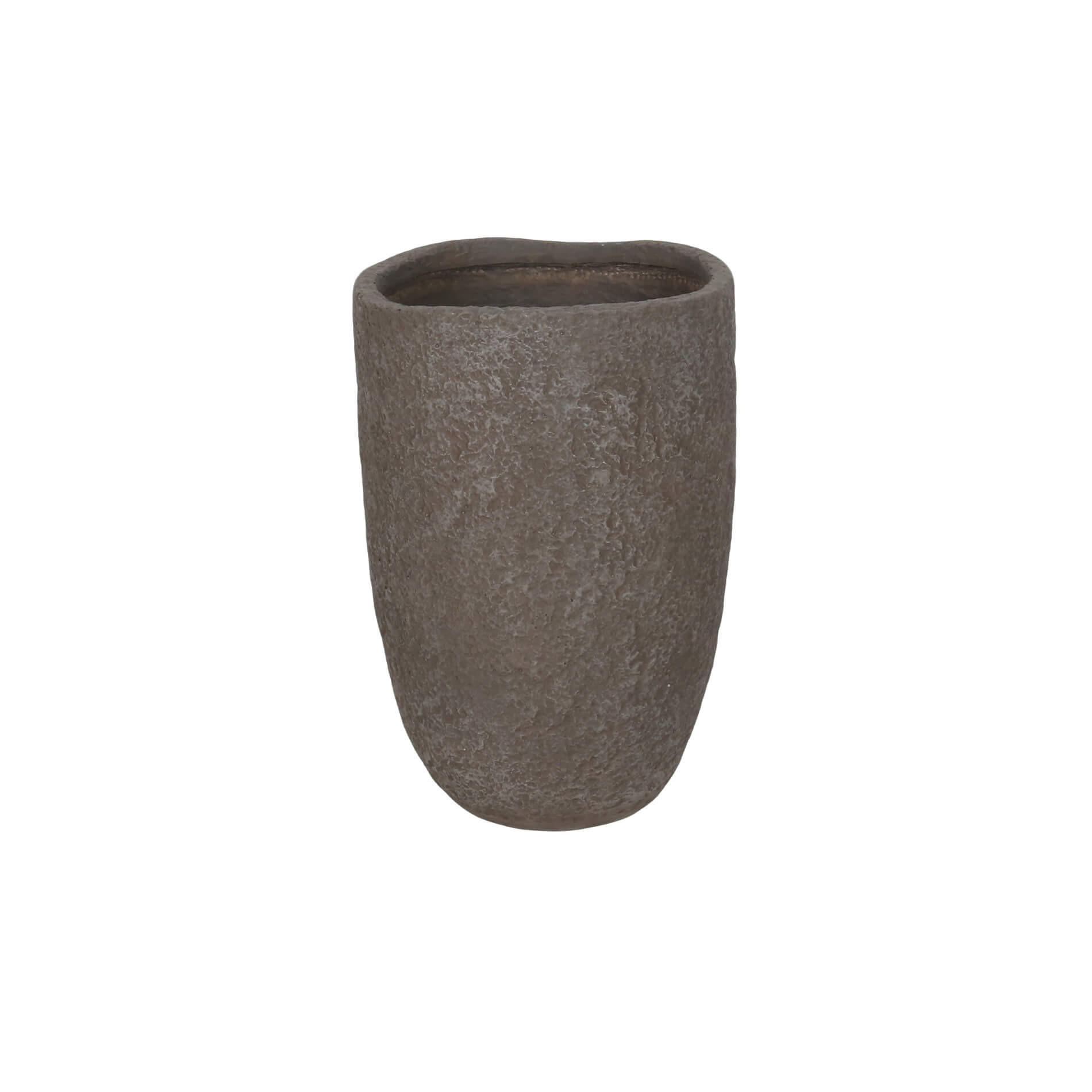 PFLANZENTOPF Braun 42,5/29/29 - Braun, Stein (42.5cm) - Mobili Rebecca