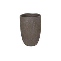 PFLANZENTOPF Braun 42,5/29/29 - Braun, Stein (42.5cm) - Mobili Rebecca