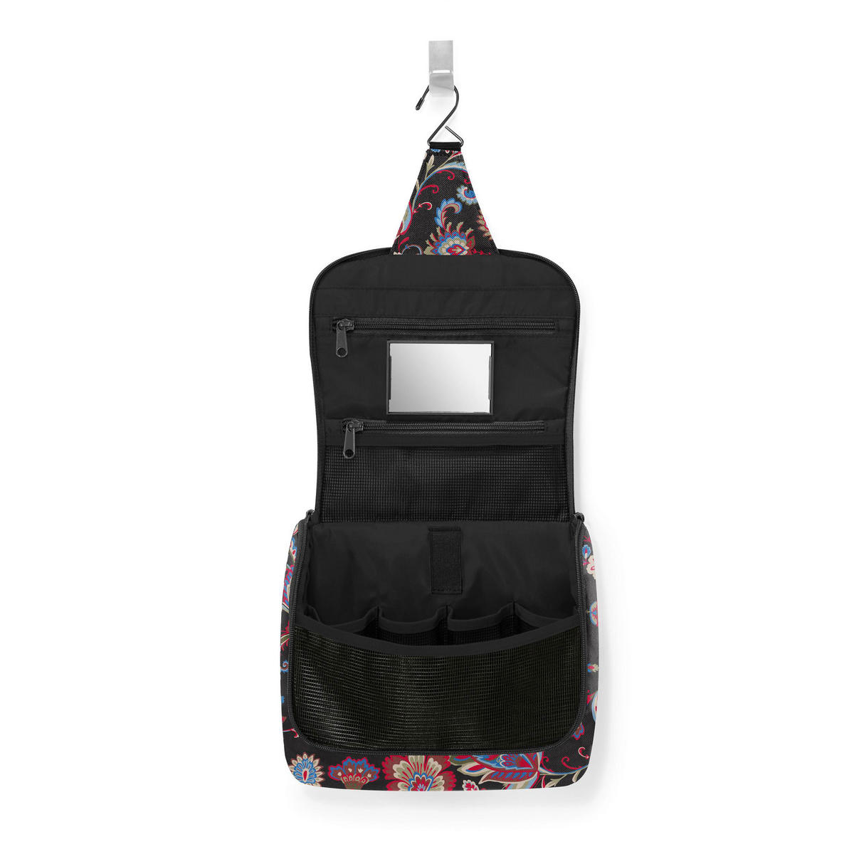 BEAUTYTASCHE "toiletbag" - Rot/Schwarz, Kunststoff (23/20/10cm) - Reisenthel