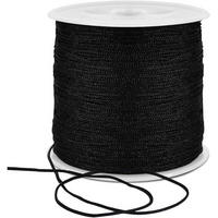 NYLONSCHNUR Schwarz 1 mm x 100 m - Schwarz, Kunststoff (5.3/5.3/10000cm)