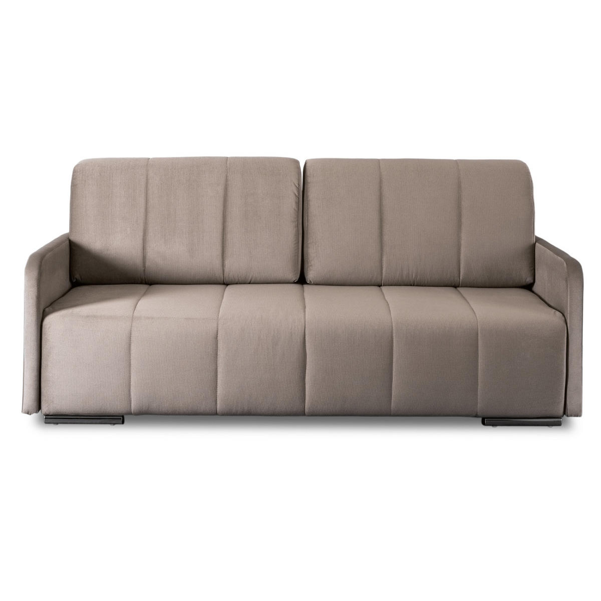 SOFA IBIZA ausziehbar mit Schlaffunktion Beige - Beige, Holz/Textil (202/93/97cm) - makarowski meble