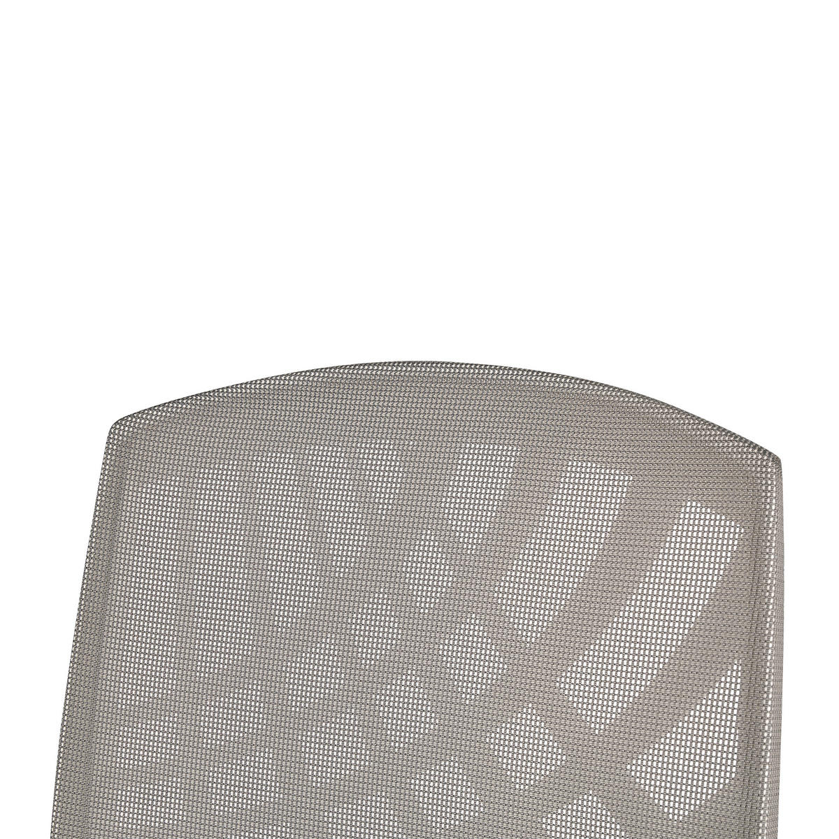 BÜROSTUHL Polyester Grau Bonny - Grau, Kunststoff/Textil (66/97/47cm) - Beliani