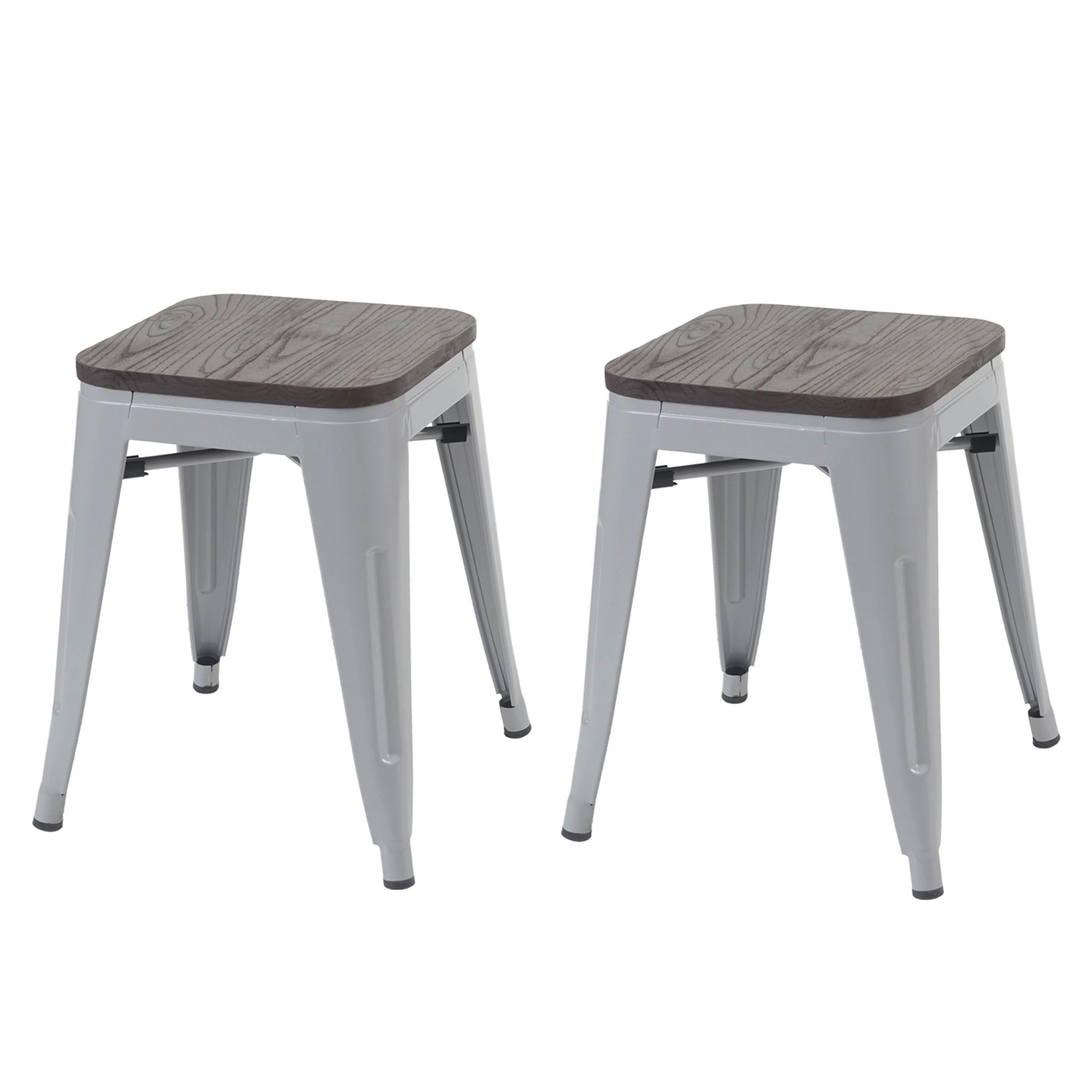 Proregal Hocker Grau 39x45.5x39 cm