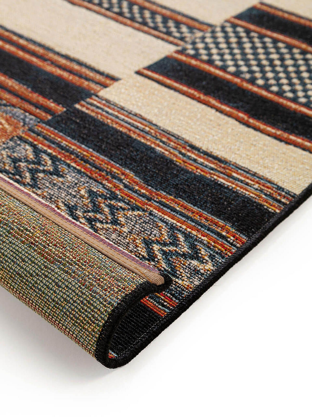 TEPPICH In- & Outdoor-Teppich Artis Bunt - Multicolor, Kunststoff/Textil (200/1cm) - KUNSTLOFT