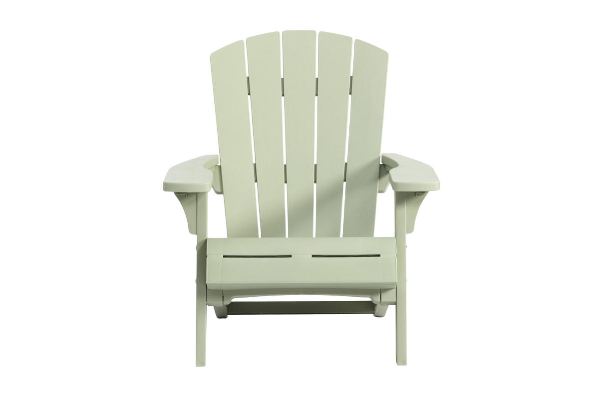 GARTENSTUHL Adirondack Troy - 2er Set - Grün, Kunststoff (80/96.5/85cm) - Keter