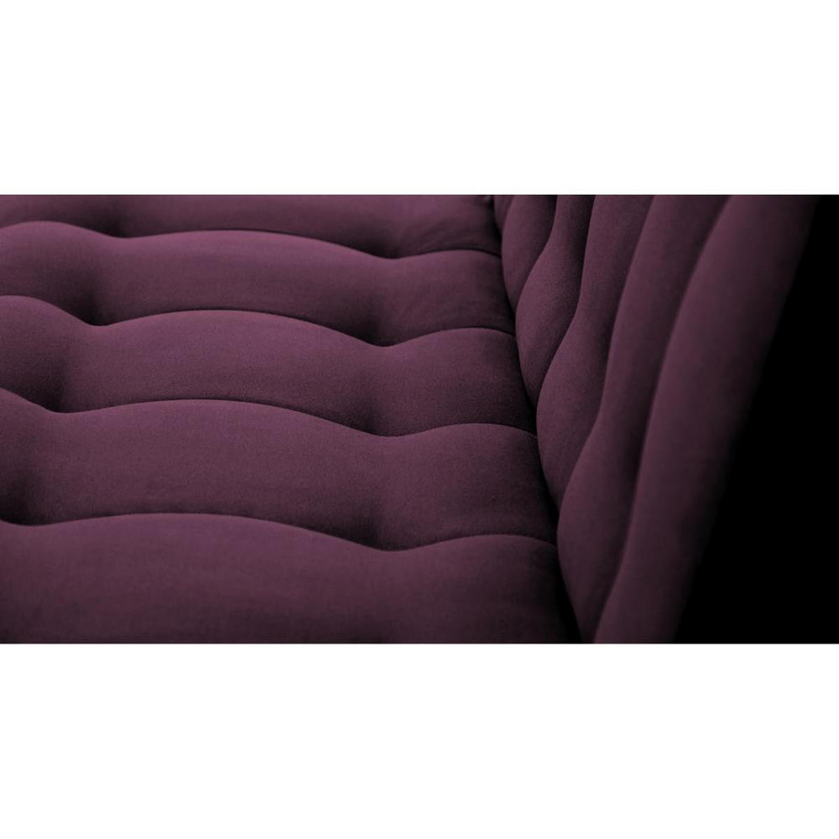 3-SITZER Schlafsofa Nancy Bis violett - Violett, Holz/Textil (220/89/93cm) - Beautysofa