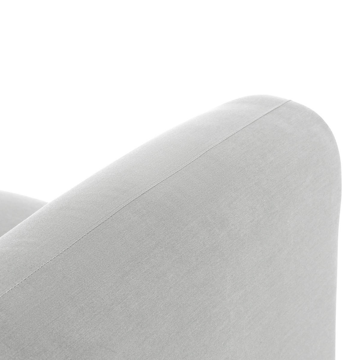 GARTENSOFA SORRENTO - Hellgrau, Kunststoff (225/73/141cm) - IDIMEX