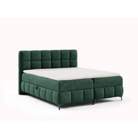 BOXBETT Sophie In Salvador - Dunkelgrün, Holzwerkstoff/Textil (180/200cm) - Fun Möbel