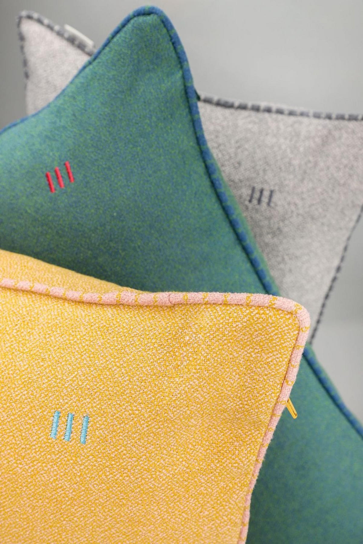 ZIERKISSENHÜLLE FUN - Gelb, Textil (58/38cm) - Esprit