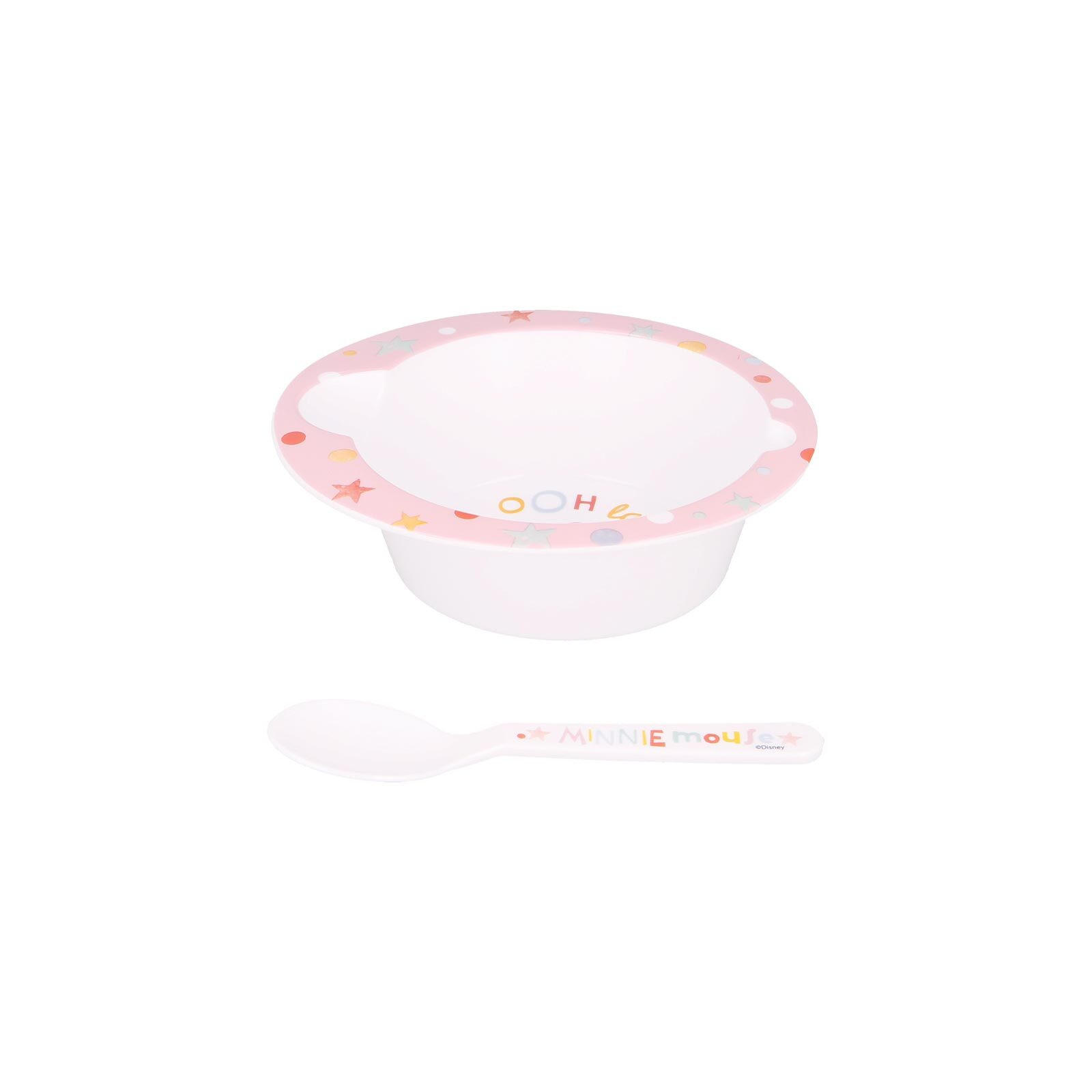 KINDERGESCHIRR Minnie Indigo Dreams hellrosa 2er Set - Hellrosa, Kunststoff (5.3/2.5/7.5cm)