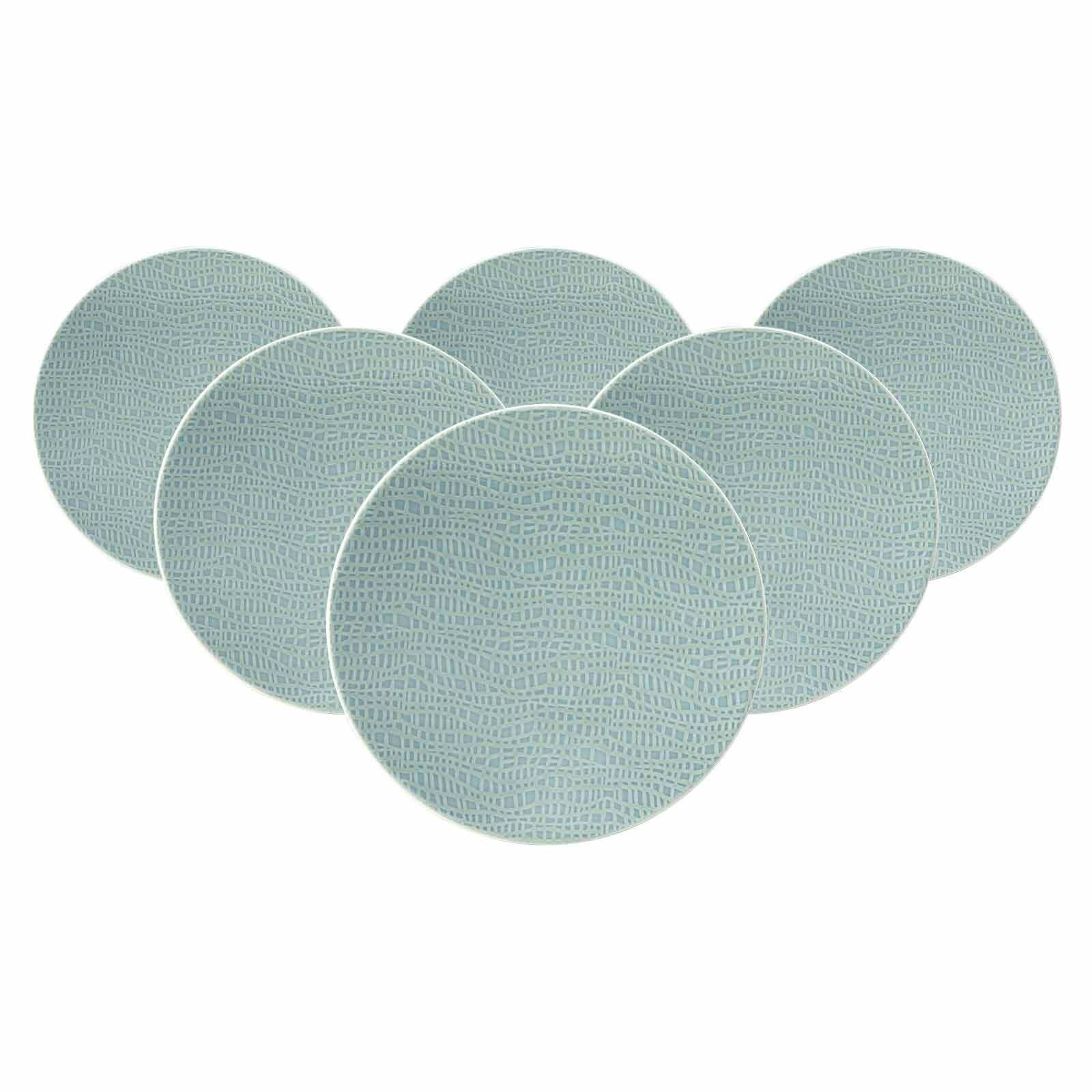 BROTTELLER Life Fashion Green Chic ø 16,5 cm 6er Set - Grün, Keramik (16.5cm) - Seltmann Weiden