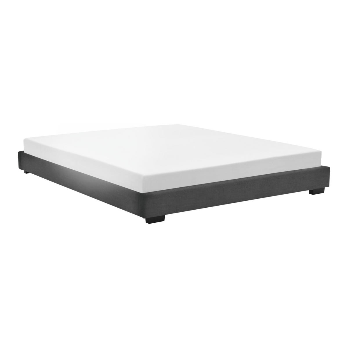POLSTERBETT Masari - Schwarz, Textil (140/200cm) - Corium