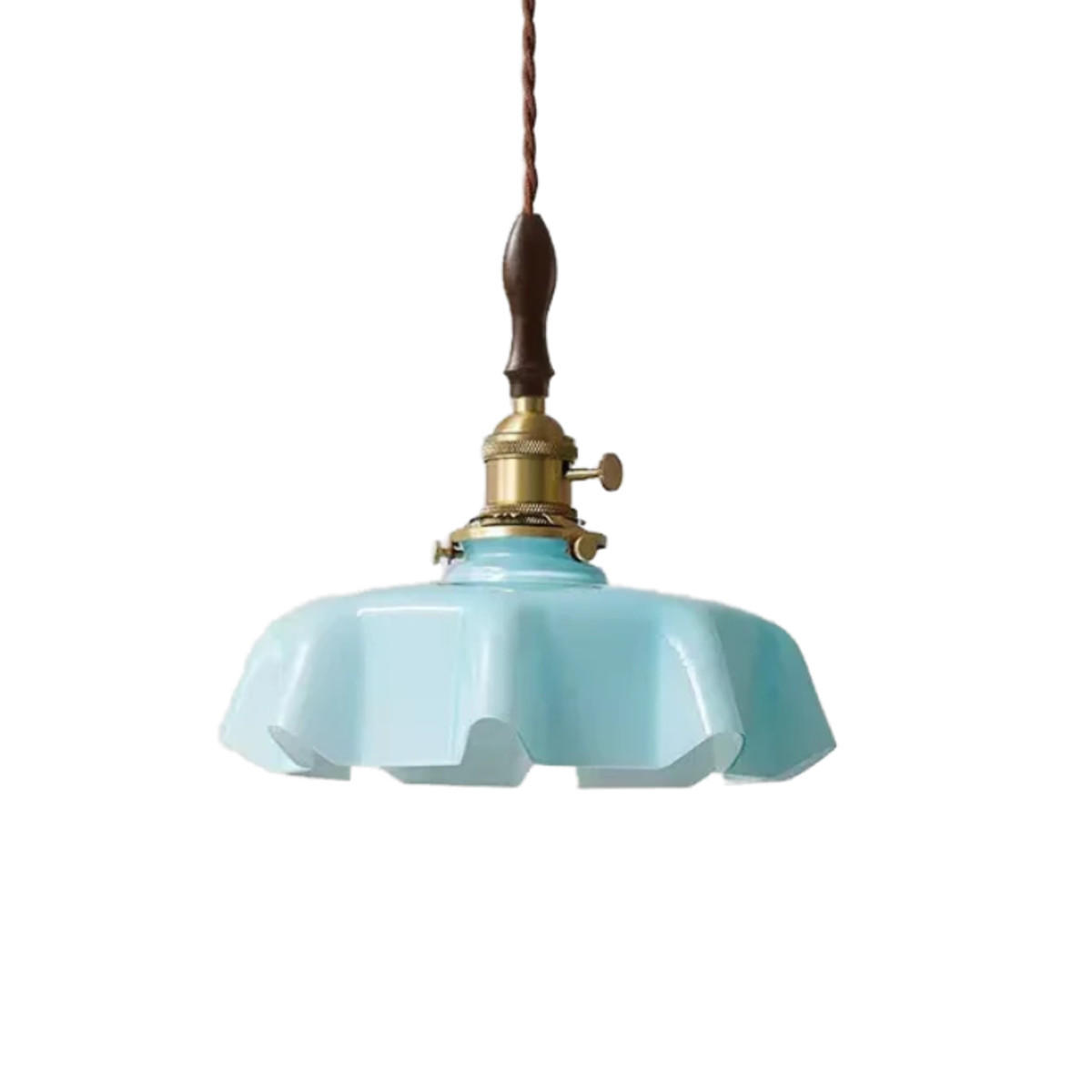 LED-HÄNGELEUCHTE Blau 4W 25/25/18-150 cm - Blau, Metall (25/25/18cm) - Authentics
