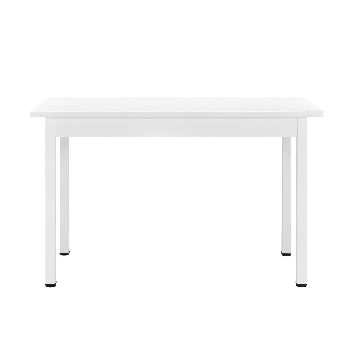 ESSGRUPPE 5 TLG. - Weiß, Holzwerkstoff/Kunststoff (120/75/60cm) - [en.casa]