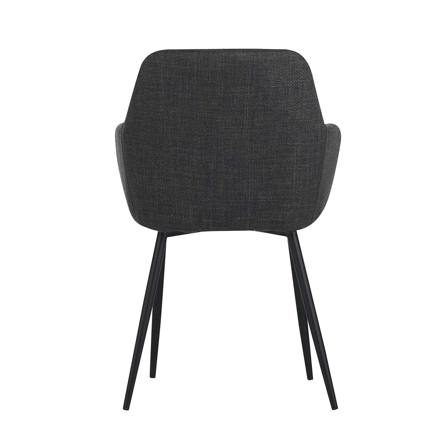 Thumbnail - Hela Vertriebs GmbH Armlehnstuhl-Set, Anthrazit, Textil, 55x84x61 cm, Esszimmer, Stühle, Esszimmerstühle, Armlehnenstühl...